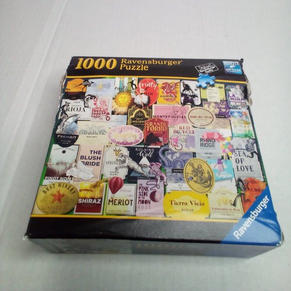 Ravensburger Other - Ravensburger Jigsaw Puzzle Wine Labels 1000 Piece